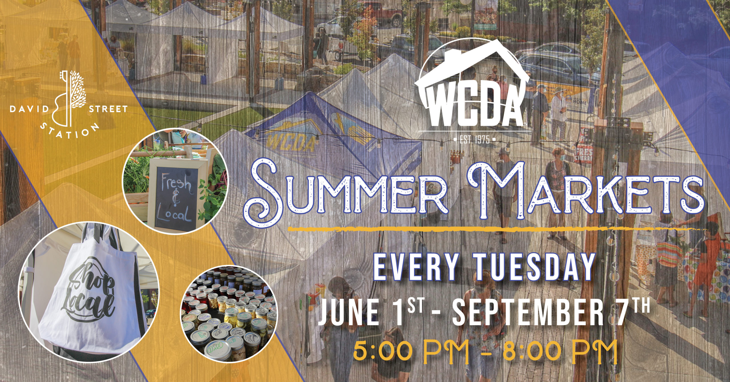 WCDA Summer Market David Street Station